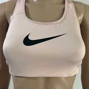 Nike Pink Sports Bra with Racerback Support